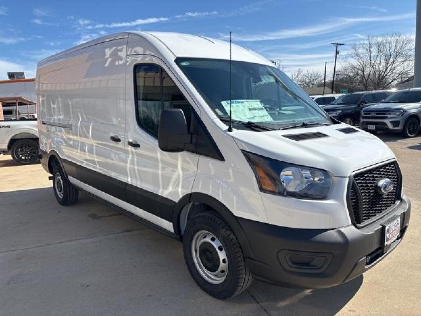 2024 Oxford White /Dark Palazzo Gray Ford Transit-250 Base (1FTBR1C83RK) with an V6 engine, Automatic transmission, located at 1105 E Mulberry, Kaufman, TX, 75142, (972) 962-2151, 32.589550, -96.300926 - Oxford White 2024 Ford Transit-250 3D Cargo Van RWD 10-Speed Automatic with Overdrive V6<br><br><br>Please call Paul Murrey Ford Inc. In Kaufman Texas A Family Dealership Since 1952 Serving the Dallas Fort Worth and East Texas areas for over 70 years. Please call 972-962-2151 www.murreyford.com www. - Photo#6