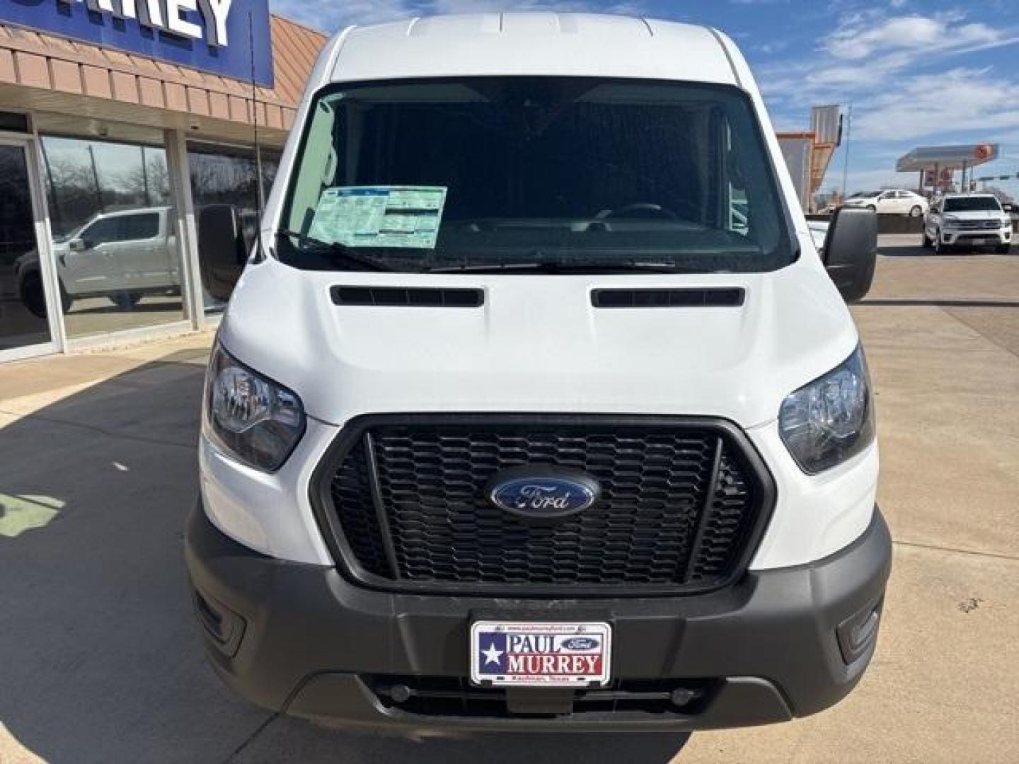 2024 Oxford White /Dark Palazzo Gray Ford Transit-250 Base (1FTBR1C83RK) with an V6 engine, Automatic transmission, located at 1105 E Mulberry, Kaufman, TX, 75142, (972) 962-2151, 32.589550, -96.300926 - Oxford White 2024 Ford Transit-250 3D Cargo Van RWD 10-Speed Automatic with Overdrive V6<br><br><br>Please call Paul Murrey Ford Inc. In Kaufman Texas A Family Dealership Since 1952 Serving the Dallas Fort Worth and East Texas areas for over 70 years. Please call 972-962-2151 www.murreyford.com www. - Photo#7