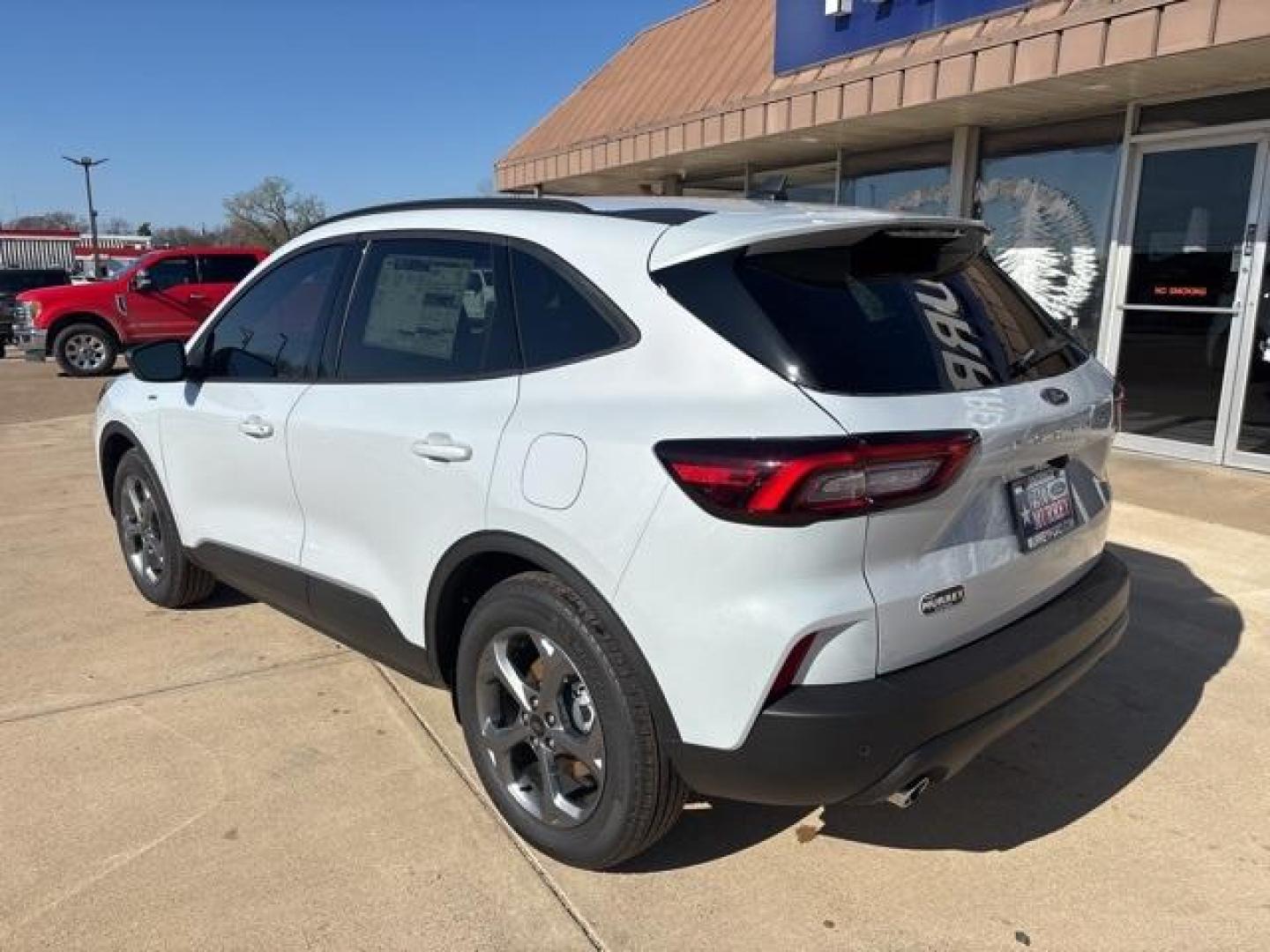 2025 Space Silver Metallic /Ebony W/Red Stitch Ford Escape ST-Line (1FMCU0MN5SU) with an 1.5L EcoBoost engine, Automatic transmission, located at 1105 E Mulberry, Kaufman, TX, 75142, (972) 962-2151, 32.589550, -96.300926 - Space Silver Metallic 2025 Ford Escape 4D Sport Utility ST-Line FWD 8-Speed Automatic 1.5L EcoBoost<br><br>27/34 City/Highway MPG<br><br><br>Please call Paul Murrey Ford Inc. In Kaufman Texas A Family Dealership Since 1952 Serving the Dallas Fort Worth and East Texas areas for over 70 years. Please - Photo#3