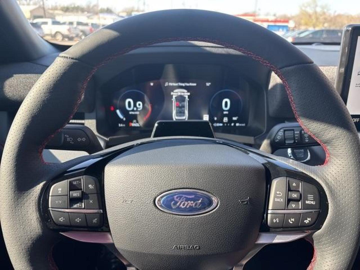 2025 White Metallic /Onyx Ford Explorer ST-Line (1FMUK7KHXSG) with an 2.3L EcoBoost I-4 engine, Automatic transmission, located at 1105 E Mulberry, Kaufman, TX, 75142, (972) 962-2151, 32.589550, -96.300926 - Star White Metallic Tri-Coat 2025 Ford Explorer 4D Sport Utility ST-Line RWD 10-Speed Automatic 2.3L EcoBoost I-4<br><br>21/28 City/Highway MPG<br><br><br>Please call Paul Murrey Ford Inc. In Kaufman Texas A Family Dealership Since 1952 Serving the Dallas Fort Worth and East Texas areas for over 70 - Photo#16