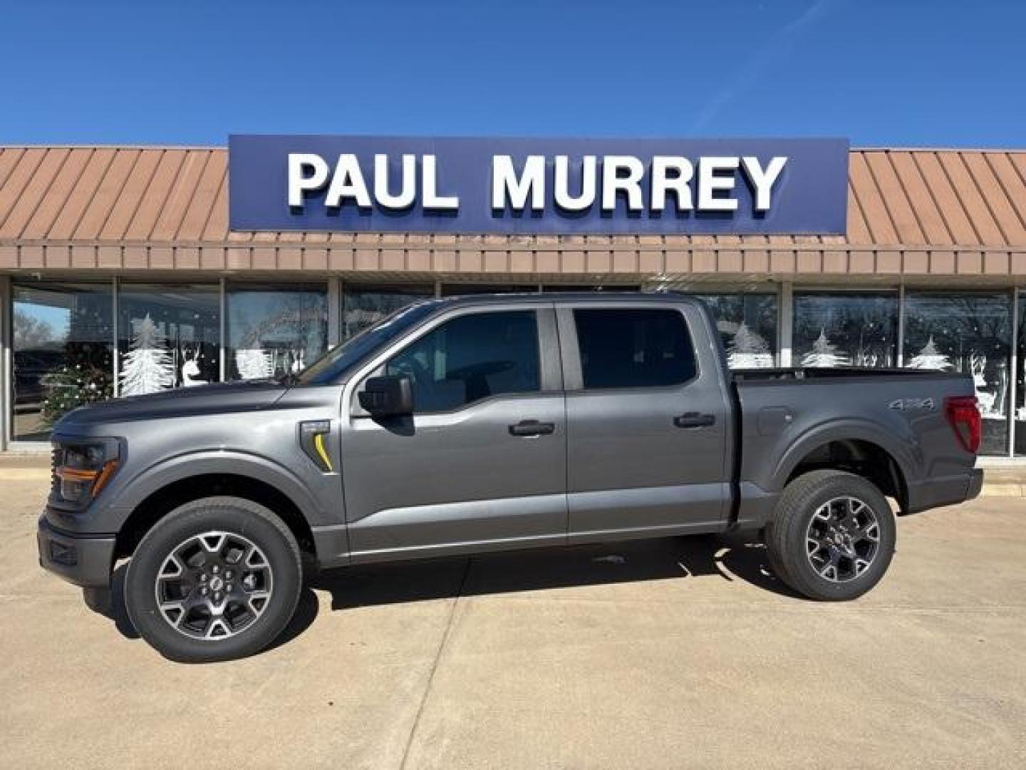 2024 Gray Metallic /Black Ford F-150 STX (1FTEW2LP6RK) with an 2.7L V6 EcoBoost engine, Automatic transmission, located at 1105 E Mulberry, Kaufman, TX, 75142, (972) 962-2151, 32.589550, -96.300926 - Carbonized Gray Metallic 2024 Ford F-150 4D SuperCrew STX 4WD 10-Speed Automatic 2.7L V6 EcoBoost 4WD.<br><br><br>Please call Paul Murrey Ford Inc. In Kaufman Texas A Family Dealership Since 1952 Serving the Dallas Fort Worth and East Texas areas for over 70 years. Please call 972-962-2151 www.murre - Photo#0