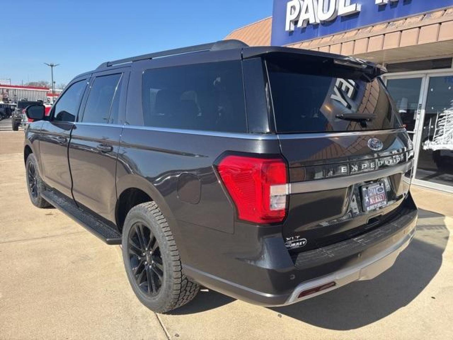 2024 Dark Matter Gray Metallic /Black Onyx Ford Expedition Max XLT (1FMJK1H86RE) with an EcoBoost 3.5L V6 GTDi DOHC 24V Twin Turbocharged engine, Automatic transmission, located at 1105 E Mulberry, Kaufman, TX, 75142, (972) 962-2151, 32.589550, -96.300926 - Dark Matter Gray Metallic 2024 Ford Expedition Max 4D Sport Utility XLT RWD 10-Speed Automatic EcoBoost 3.5L V6 GTDi DOHC 24V Twin Turbocharged<br><br><br>Please call Paul Murrey Ford Inc. In Kaufman Texas A Family Dealership Since 1952 Serving the Dallas Fort Worth and East Texas areas for over 70 - Photo#3