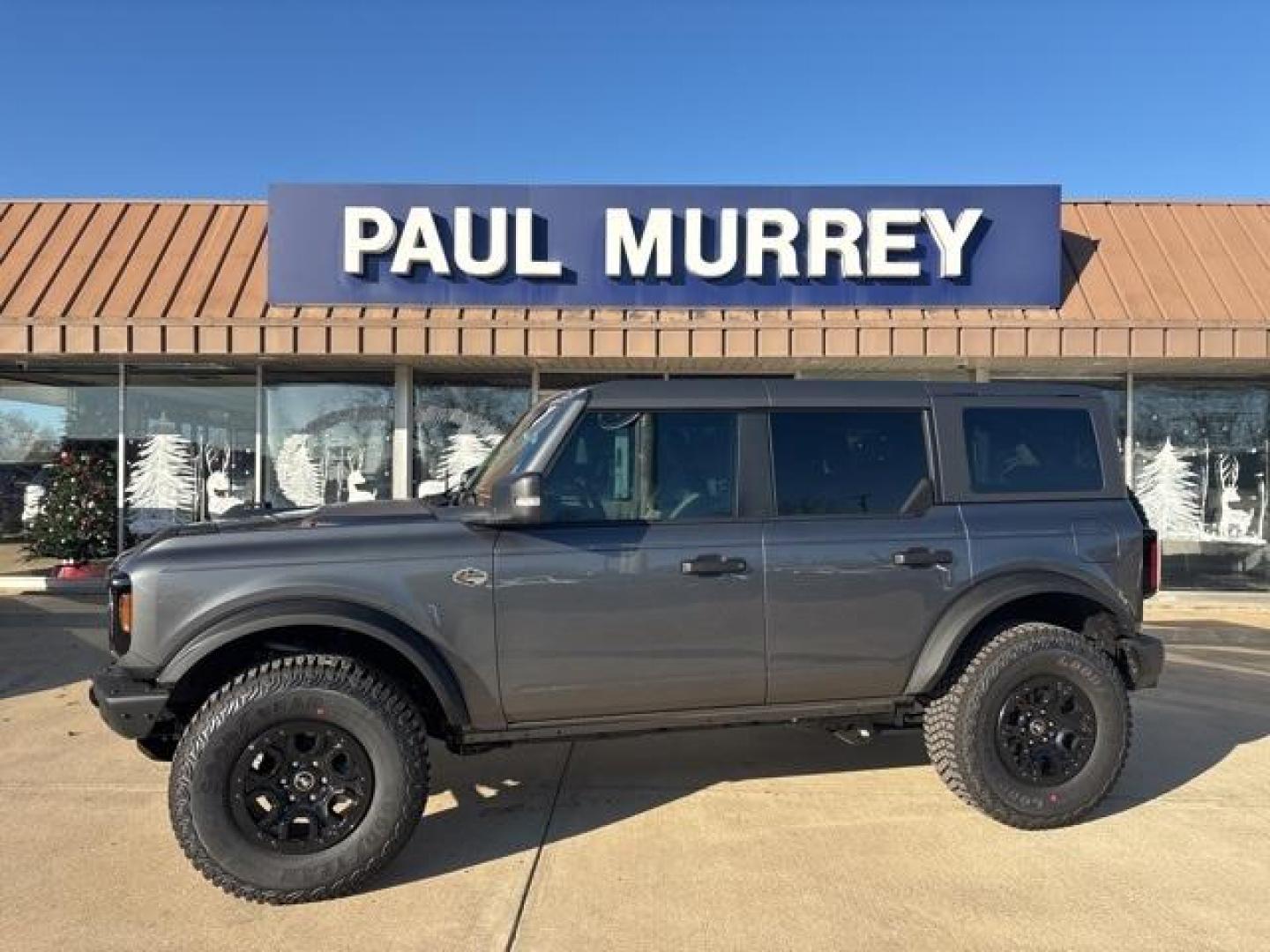 2024 Carbonized Gray Metallic /Black Onyx Interior Ford Bronco Wildtrak (1FMEE2BP9RL) with an 2.7L EcoBoost V6 engine, Automatic transmission, located at 1105 E Mulberry, Kaufman, TX, 75142, (972) 962-2151, 32.589550, -96.300926 - Carbonized Gray Metallic 2024 Ford Bronco 4D Sport Utility Wildtrak 4WD 10-Speed Automatic 2.7L EcoBoost V6<br><br>Recent Arrival!<br><br><br>Please call Paul Murrey Ford Inc. In Kaufman Texas A Family Dealership Since 1952 Serving the Dallas Fort Worth and East Texas areas for over 70 years. Please - Photo#0