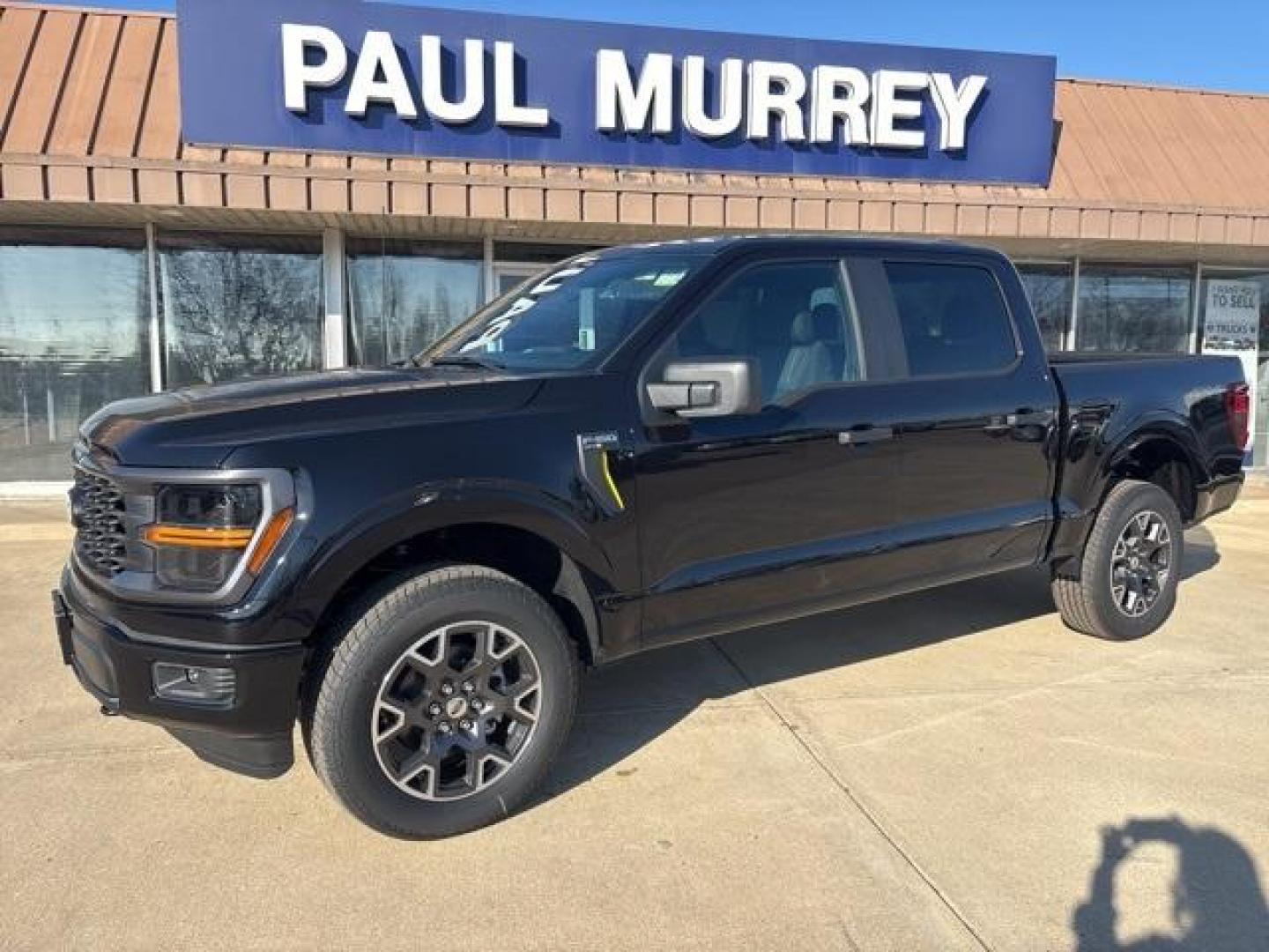 2024 Black Metallic /Black Ford F-150 STX (1FTFW2L55RK) with an 5.0L V8 engine, Automatic transmission, located at 1105 E Mulberry, Kaufman, TX, 75142, (972) 962-2151, 32.589550, -96.300926 - Agate Black Metallic 2024 Ford F-150 4D SuperCrew STX 4WD 10-Speed Automatic 5.0L V8 4WD.<br><br><br>Please call Paul Murrey Ford Inc. In Kaufman Texas A Family Dealership Since 1952 Serving the Dallas Fort Worth and East Texas areas for over 70 years. Please call 972-962-2151 www.murreyford.com www - Photo#2