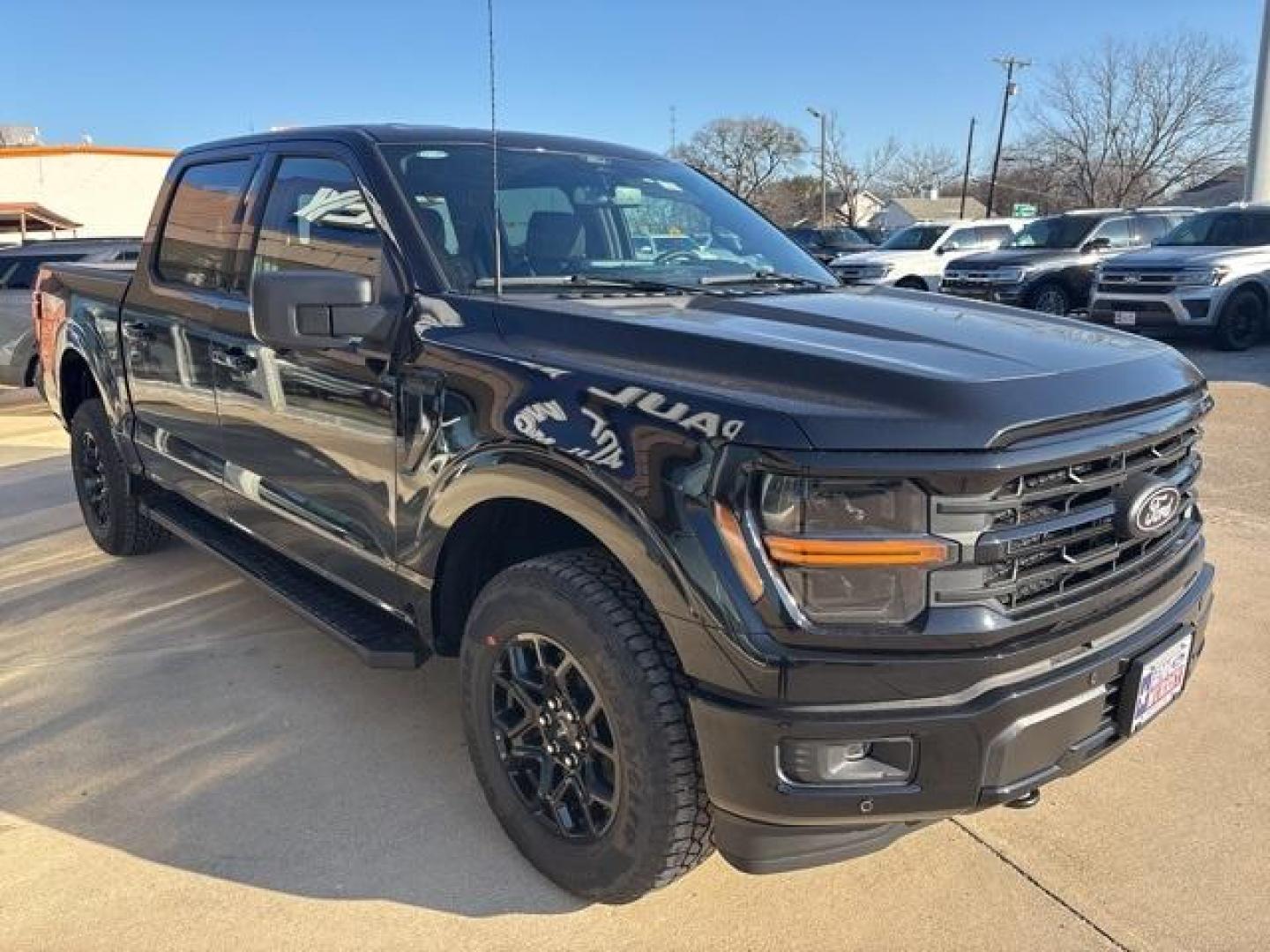 2024 Black /Black Ford F-150 XLT (1FTFW3L59RK) with an 5.0L V8 engine, Automatic transmission, located at 1105 E Mulberry, Kaufman, TX, 75142, (972) 962-2151, 32.589550, -96.300926 - Agate Black Metallic 2024 Ford F-150 4D SuperCrew XLT 4WD 10-Speed Automatic 5.0L V8 4WD.<br><br><br>Please call Paul Murrey Ford Inc. In Kaufman Texas A Family Dealership Since 1952 Serving the Dallas Fort Worth and East Texas areas for over 70 years. Please call 972-962-2151 www.murreyford.com www - Photo#7