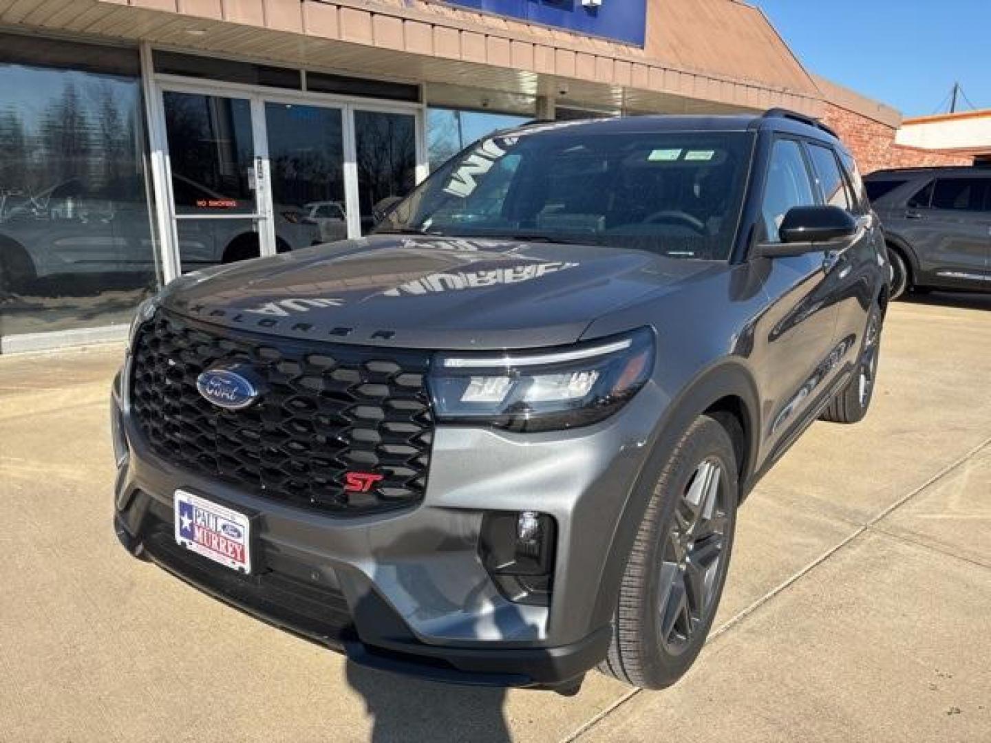 2025 Gray Metallic /Onyx Ford Explorer ST (1FMWK8GC7SG) with an 3.0L EcoBoost V6 engine, Automatic transmission, located at 1105 E Mulberry, Kaufman, TX, 75142, (972) 962-2151, 32.589550, -96.300926 - Carbonized Gray Metallic 2025 Ford Explorer 4D Sport Utility ST 4WD 10-Speed Automatic 3.0L EcoBoost V6 4WD.<br><br><br>Please call Paul Murrey Ford Inc. In Kaufman Texas A Family Dealership Since 1952 Serving the Dallas Fort Worth and East Texas areas for over 70 years. Please call 972-962-2151 www - Photo#1