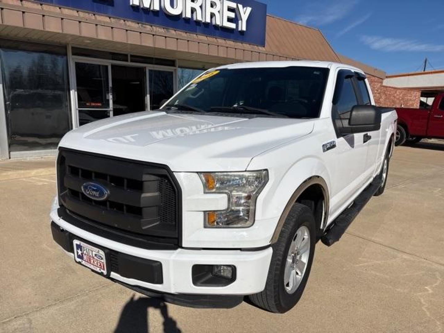 2016 Oxford White /Gray Ford F-150 XL (1FTEX1C85GK) with an 3.5L V6 Ti-VCT engine, Automatic transmission, located at 1105 E Mulberry, Kaufman, TX, 75142, (972) 962-2151, 32.589550, -96.300926 - Oxford White 2016 Ford F-150 Super Cab XL RWD 6-Speed Automatic Electronic 3.5L V6 Ti-VCT<br><br><br>Awards:<br> * 2016 KBB.com Brand Image Awards<br>Please call Paul Murrey Ford Inc. In Kaufman Texas A Family Dealership Since 1952 Serving the Dallas Fort Worth and East Texas areas for over 70 year - Photo#1