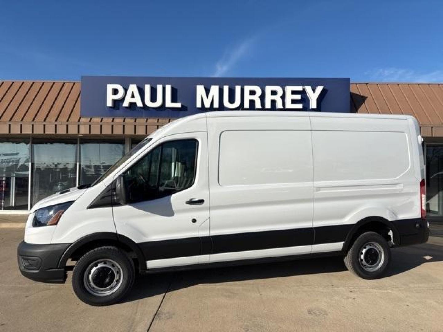 2024 Oxford White /Dark Palazzo Gray Ford Transit-250 Base (1FTBR1C8XRK) with an V6 engine, Automatic transmission, located at 1105 E Mulberry, Kaufman, TX, 75142, (972) 962-2151, 32.589550, -96.300926 - Oxford White 2024 Ford Transit-250 3D Cargo Van RWD 10-Speed Automatic with Overdrive V6<br><br><br>Please call Paul Murrey Ford Inc. In Kaufman Texas A Family Dealership Since 1952 Serving the Dallas Fort Worth and East Texas areas for over 70 years. Please call 972-962-2151 www.murreyford.com www. - Photo#0