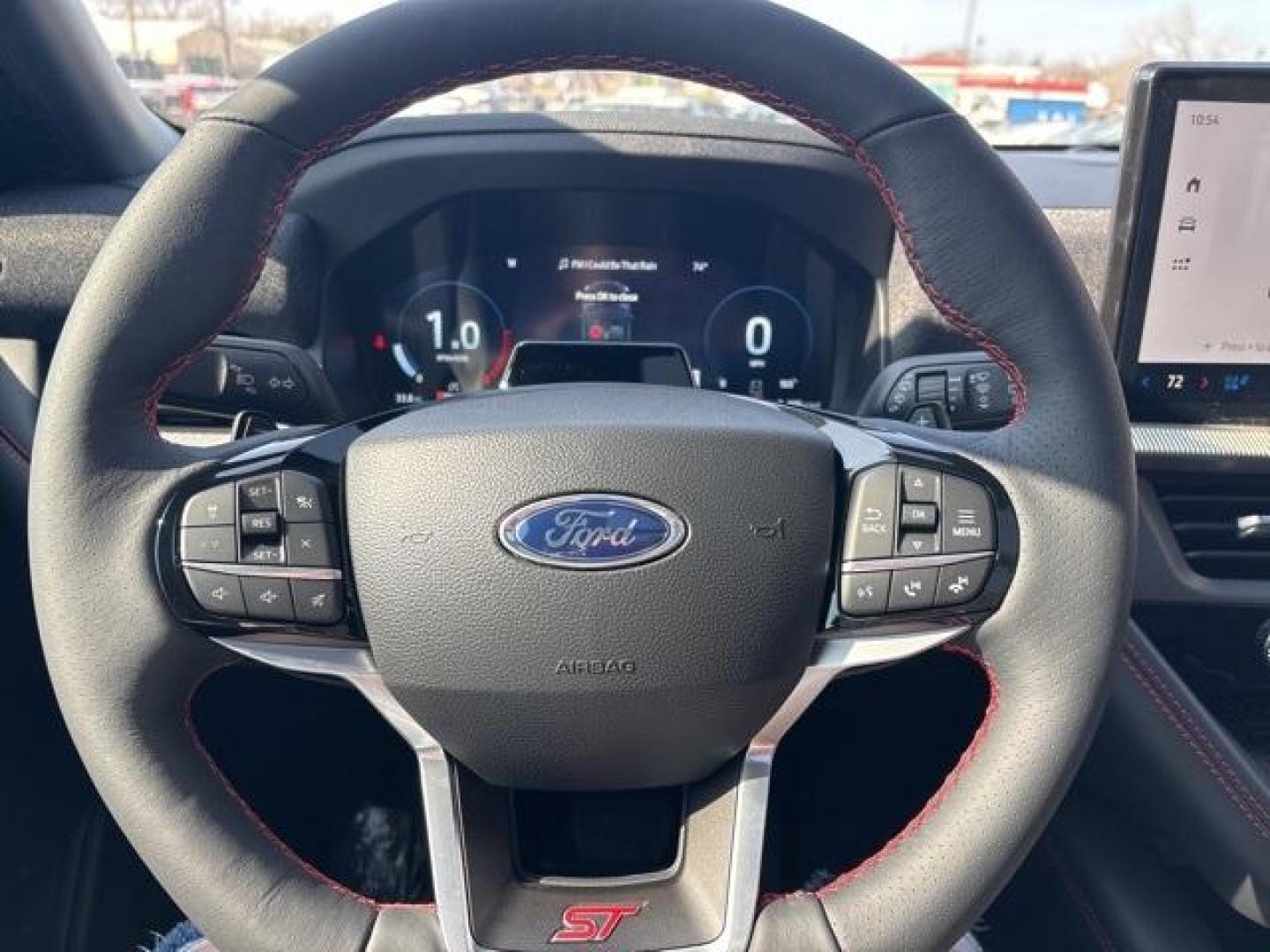 2025 Vapor Blue /Onyx Ford Explorer ST (1FMWK8GC4SG) with an 3.0L EcoBoost V6 engine, Automatic transmission, located at 1105 E Mulberry, Kaufman, TX, 75142, (972) 962-2151, 32.589550, -96.300926 - Photo#19