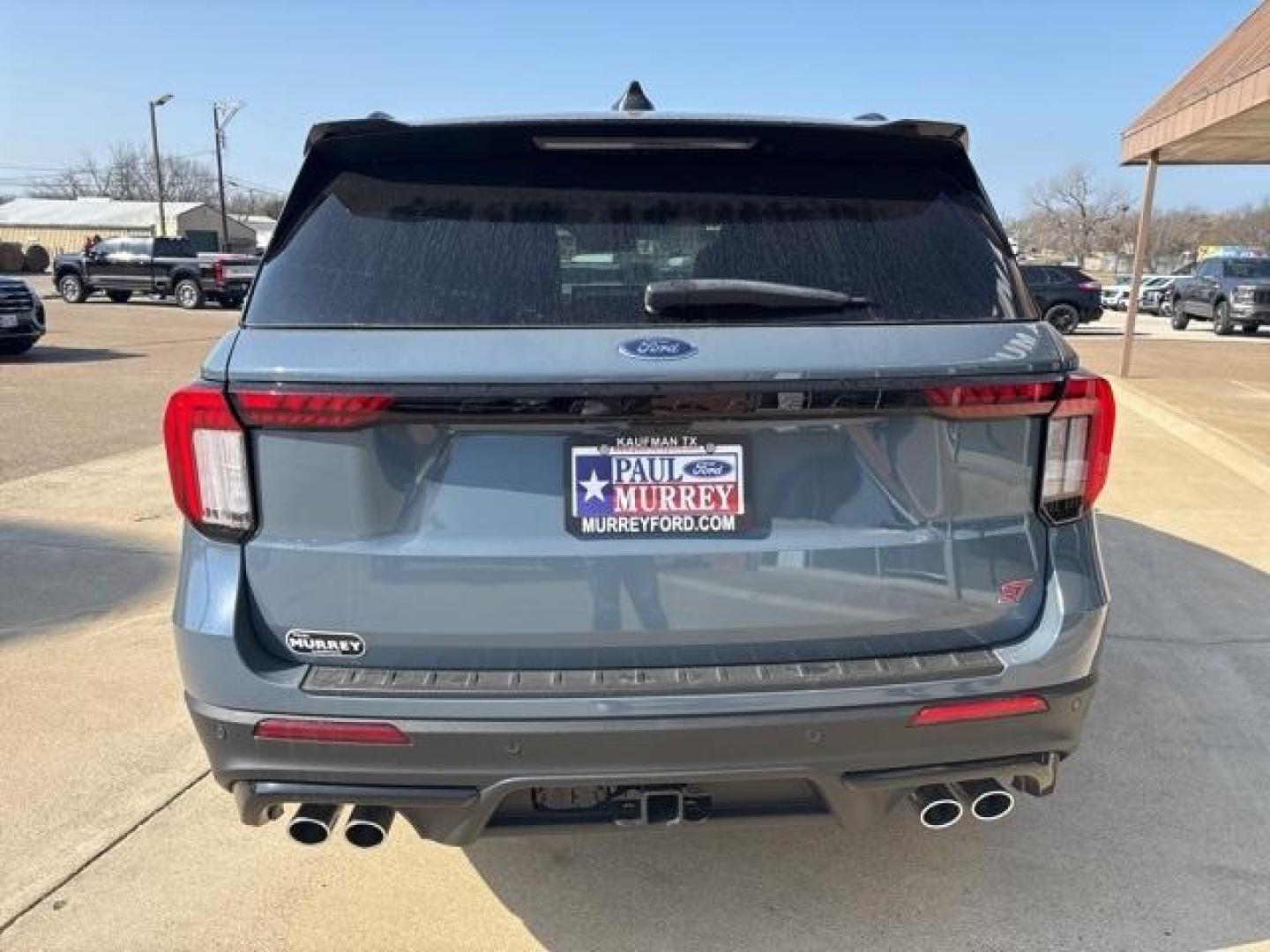 2025 Vapor Blue /Onyx Ford Explorer ST (1FMWK8GC4SG) with an 3.0L EcoBoost V6 engine, Automatic transmission, located at 1105 E Mulberry, Kaufman, TX, 75142, (972) 962-2151, 32.589550, -96.300926 - Photo#3