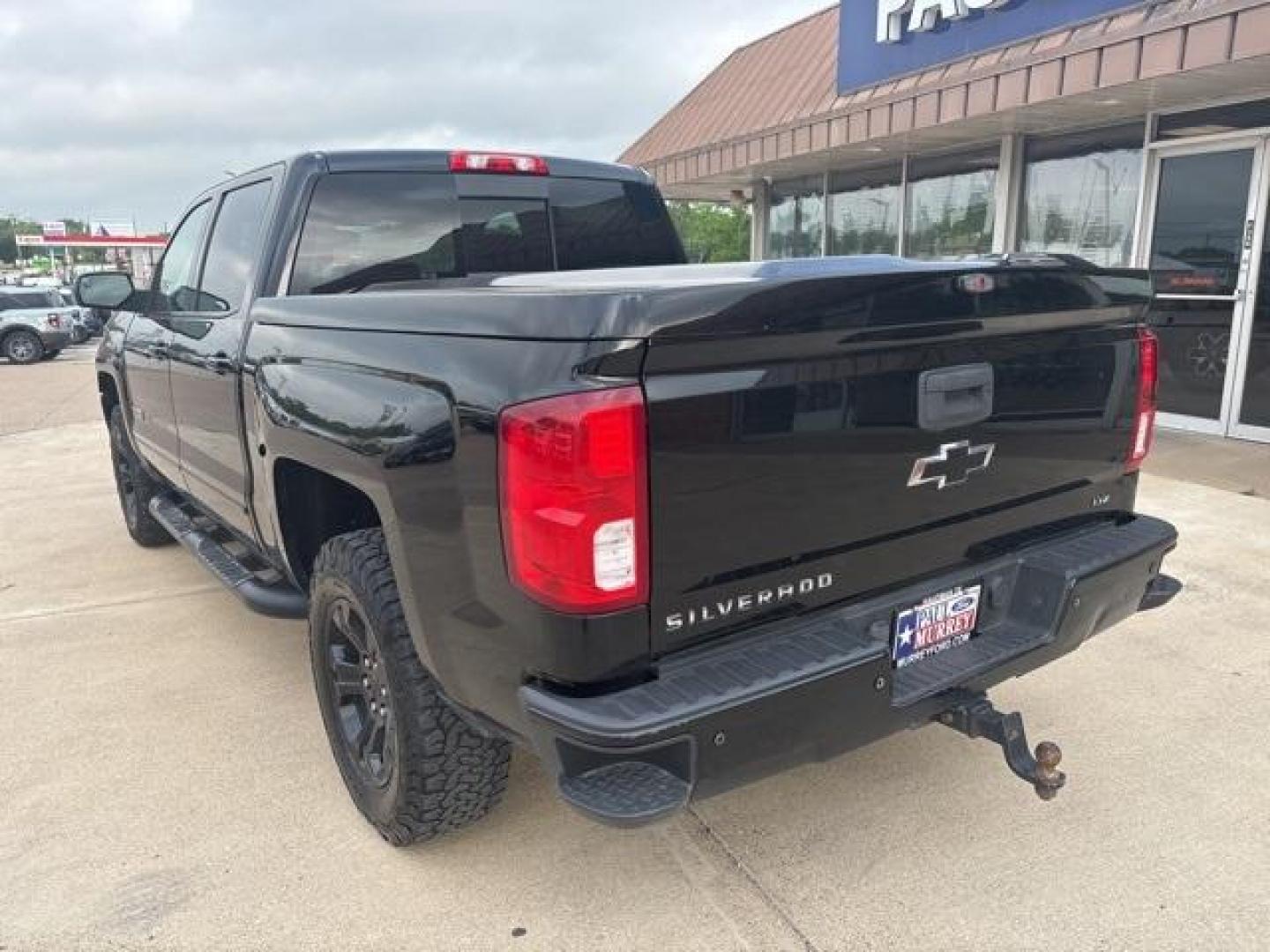 2017 Black /Jet Black Chevrolet Silverado 1500 LTZ (3GCUKSEC1HG) with an EcoTec3 5.3L V8 engine, Automatic transmission, located at 1105 E Mulberry, Kaufman, TX, 75142, (972) 962-2151, 32.589550, -96.300926 - Photo#3